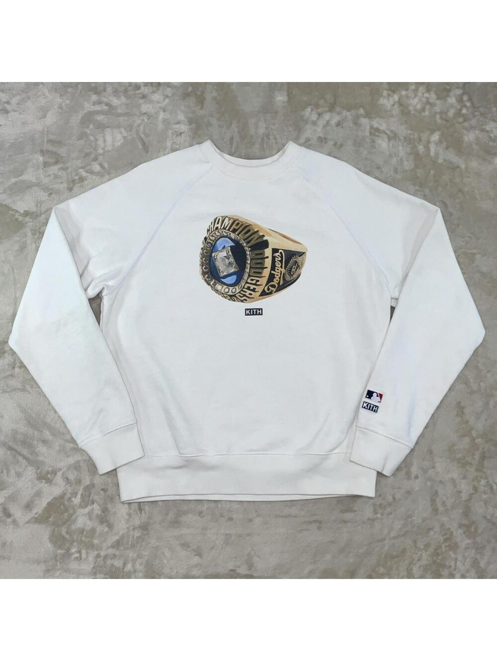 Kith x Los Angeles Dodgers Champions Crewneck Sweatshirt Men’s Size (XS) MLB